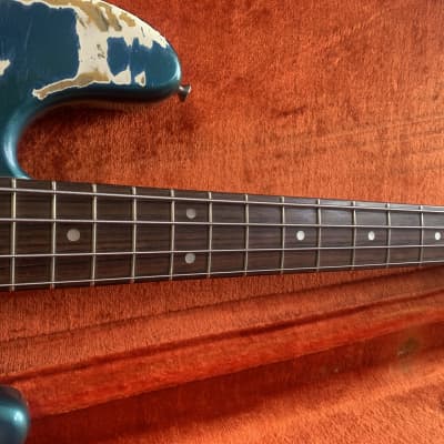 Fender Precision Bass 1965 Lake Placid Blue Custom Colour image 9
