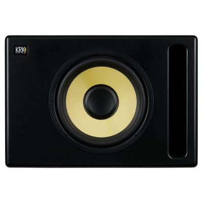 KRK S12.4 12-inch Powered Studio Subwoofer with Footswitch Control image 1