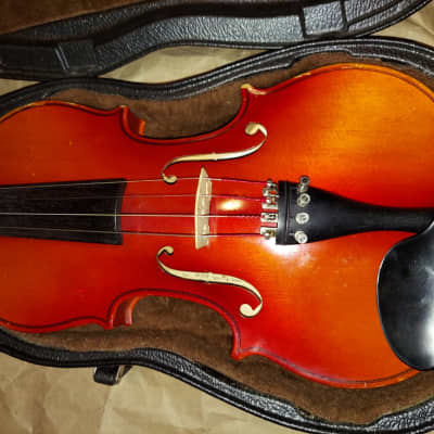Suzuki 101RR (Full 4/4 Size) Violin, Japan 1989, Stradivarius Copy, with case/bow image 8