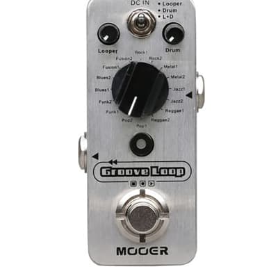 Mooer Groove Loop a Looper and Drummer Guitar Effect Pedal image 2