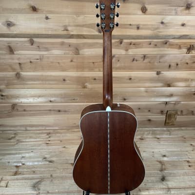 Fender PD-220E Dreadnought Acoustic Guitar - Aged Cognac Burst image 5