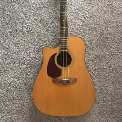 Fender San Miguel California Series Natural Lefty Left-Handed Acoustic Guitar for sale