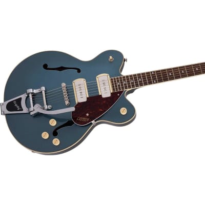 Gretsch G2622T-P90 Streamliner Collection Center Block Double-Cut P90 Electric Guitar with Bigsby, Gunmetal image 6