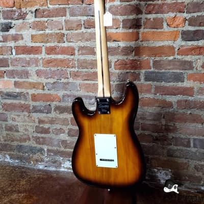Jack's Guitarcheology / Squier "Tom Delonge"  Stratocaster Partscaster Electric Guitar (Honeyburst) image 13