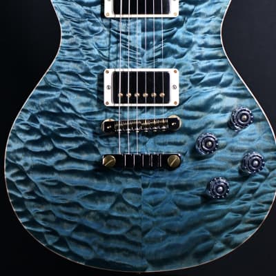 PRS Paul Reed Smith Private Stock #9600 Singlecut McCarty 594 Semi-Hollow Blue Crab Blue Lighthouse Exclusive image 3