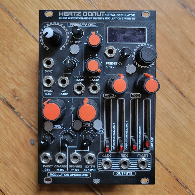Industrial Music Electronics Hertz Donut MK3 - bLACK | Reverb