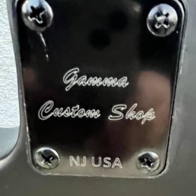 GAMMA Custom Bass Guitar JP24-01, 4-String Alpha Model, Triple Satin Black image 8