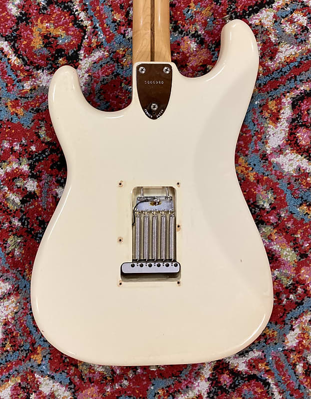 Fender Squier SQ Stratocaster MIJ 1983 - Vintage White, Very