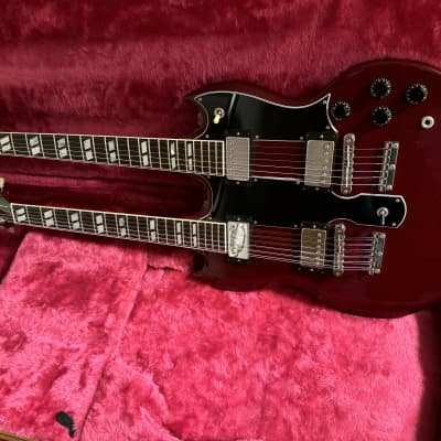 Gibson EDS-1275 Double Neck 1992 - Cherry image 12