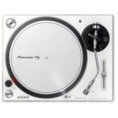PIONEER DJ PLX-500-W Professional Turntable, White Finish image 2