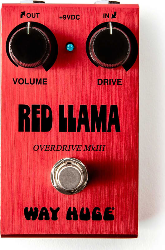 Way Huge Smalls Red Lama Overdrive MKII Effects Pedal image 1