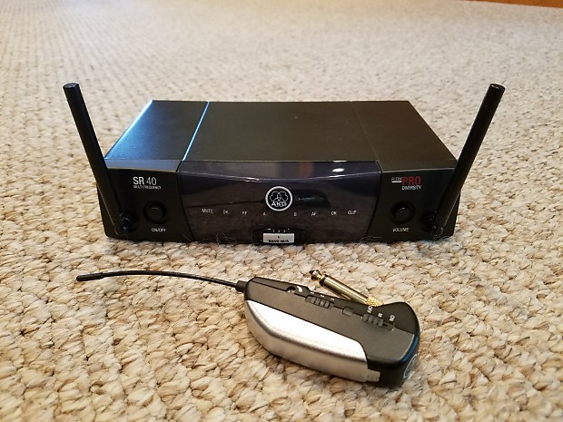 AKG SR 40 Flexx Pro Guitar Wireless Unit | Reverb