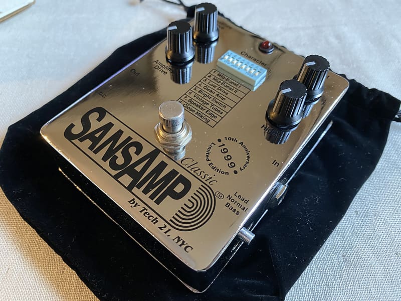 TECH21 SANSAMP Classic 10th Anniversary Limited Edition 1999 | Reverb
