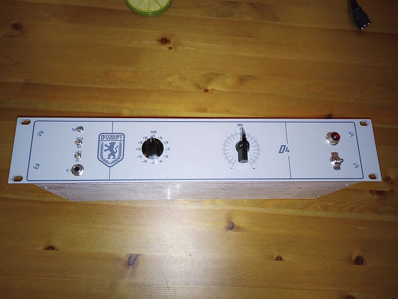 Dizengoff Audio D4 Tube Microphone Preamp 2010s - Gray image 1