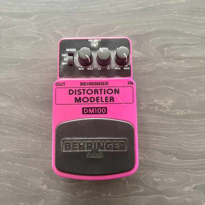 Behringer DM100 Distortion Modeler 2010s - Pink for sale