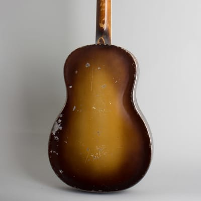 National  Triolian Resophonic Guitar (1931), ser. #1691W, black hard shell case. image 2