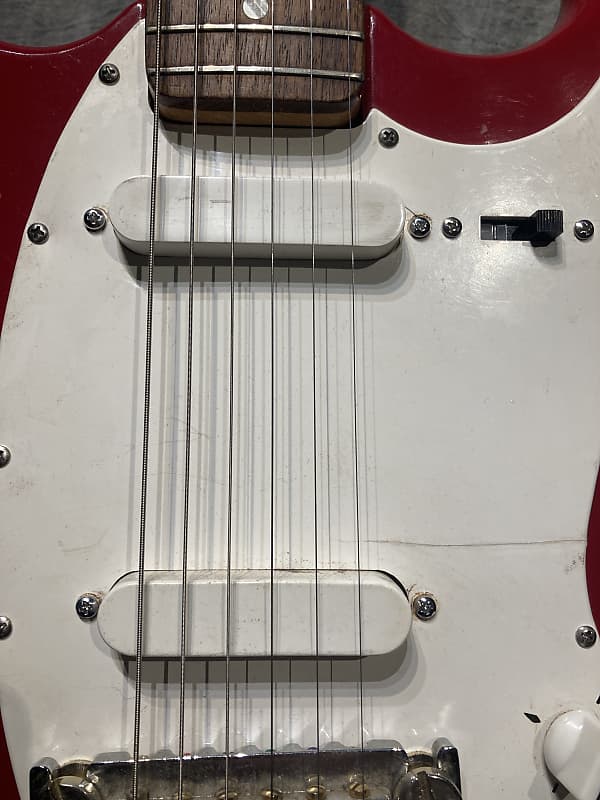 Kalamazoo KG-2A 1965-67 Flame Red | Reverb
