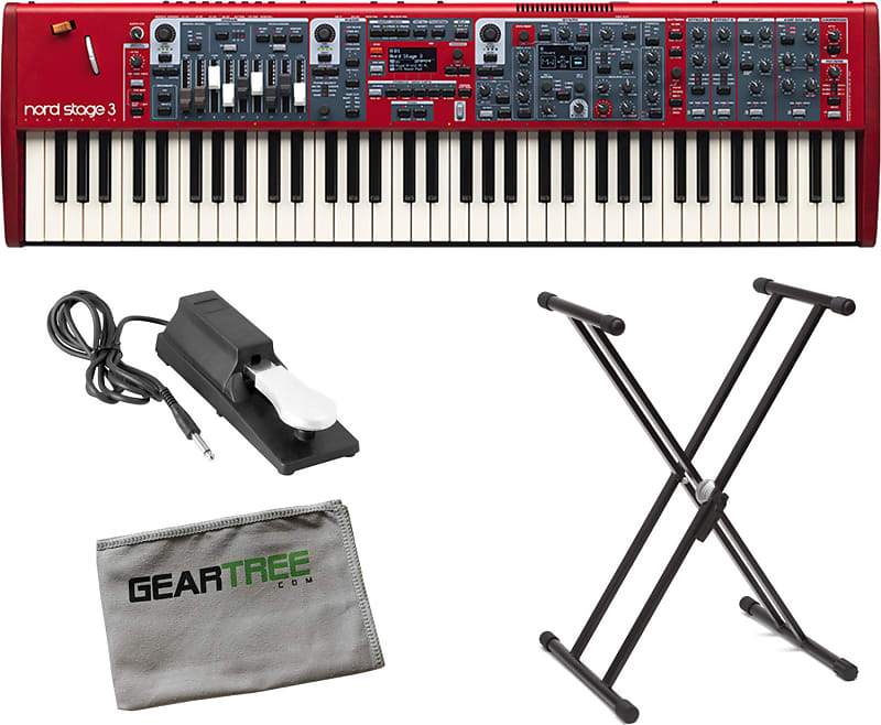 Nord Stage 3 Compact 73-Key Semi-Weighted Keyboard Bundle