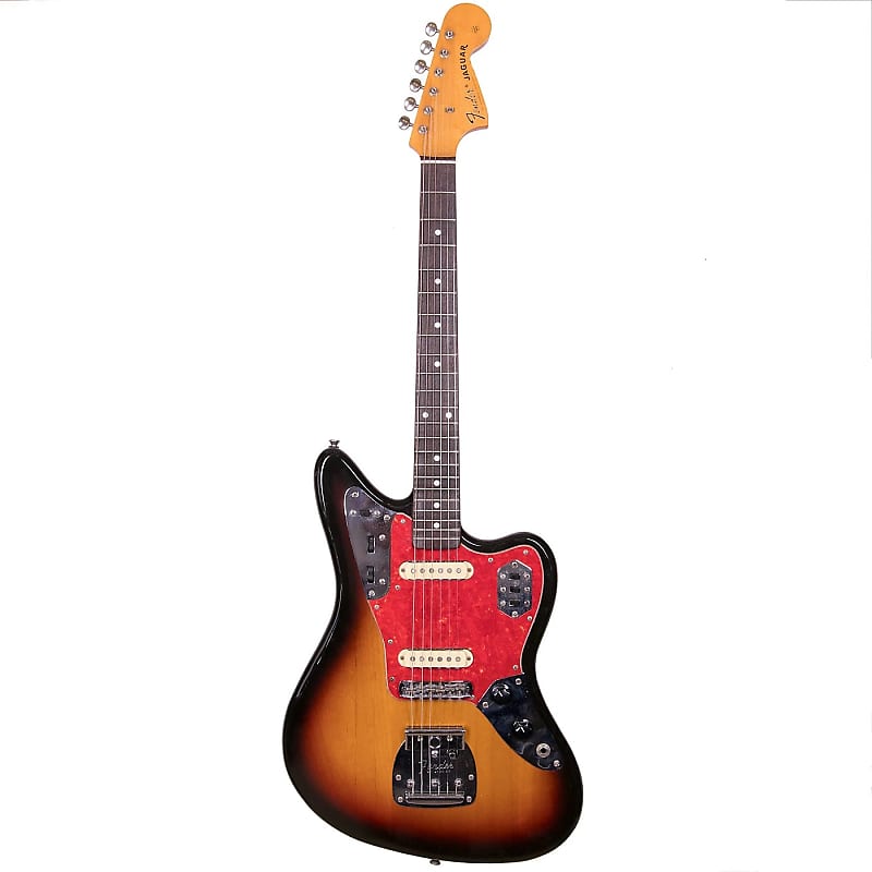 大人気★Fender JAPAN フェンダー JAGUAR ジャガー エレキギター Nシリアル 弦器 7483M7. フェンダー