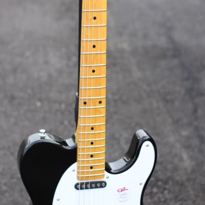 G&L ASAT Classic Tribute Electric Guitar in Gloss Black image 6