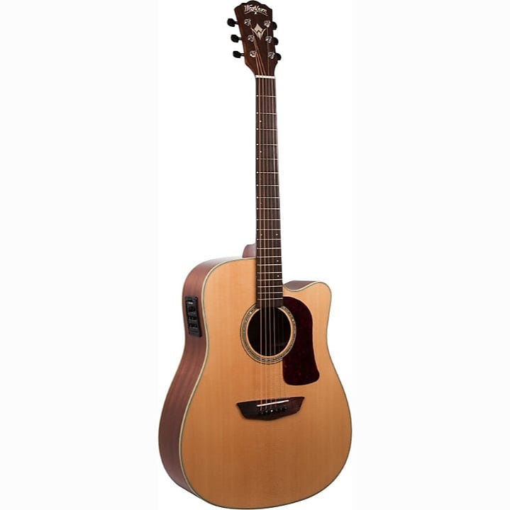 Washburn HD100SWCEK | Heritage Series Dreadnought Cutaway with Electronics. New with Full Warranty! image 1