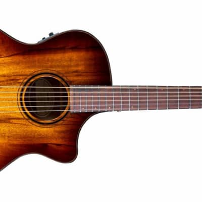Breedlove Pursuit Exotic S Tiger's Eye Concerto Acoustic Guitar-SN3621 image 4
