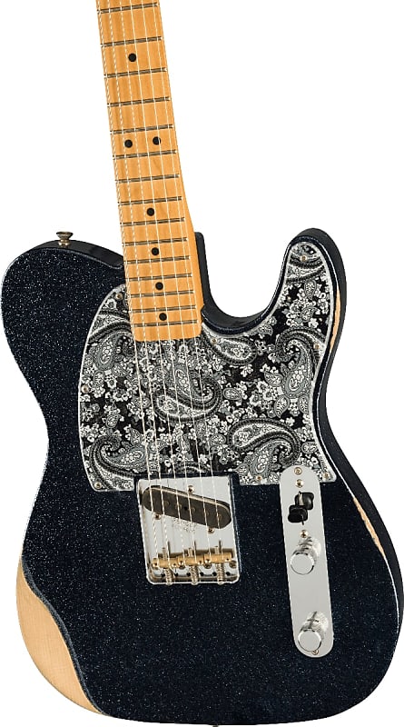 Fender Brad Paisley Signature Esquire. Maple, Black Sparkle image 1