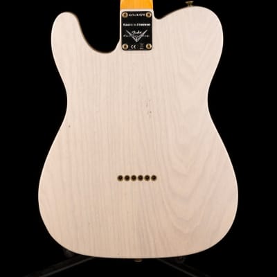 Fender Custom Shop Limited Edition 1959 Telecaster Journeyman Relic Aged White Blonde With Case image 13