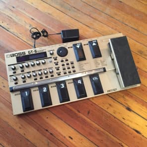 ギター BOSS GT-6 Guitar Effects Processor Boss GT-6 Guitar Multi Effect Processor Pedal COSM Power