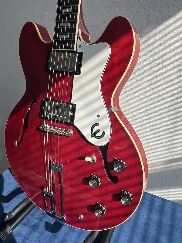 Epiphone Riviera Reissue Terada with Frequensator Tailpiece
