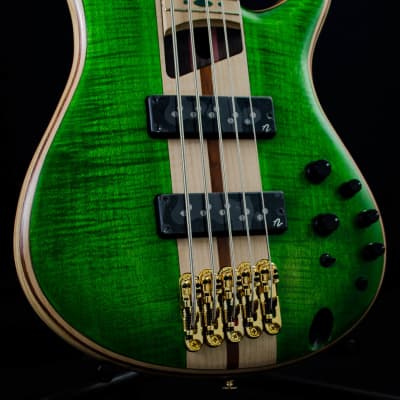 Ibanez Premium SR5FMDX EGL Emerald Green w/ Dlx Gig Bag image 1