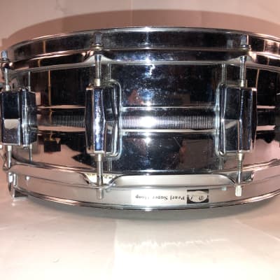 Vintage Pearl 10 lug Chrome Snare Drum image 7