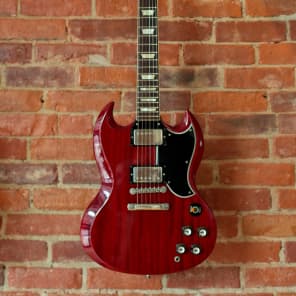 1989 Greco Mint Collection SS63-60 SG Electric Guitar, Open | Reverb