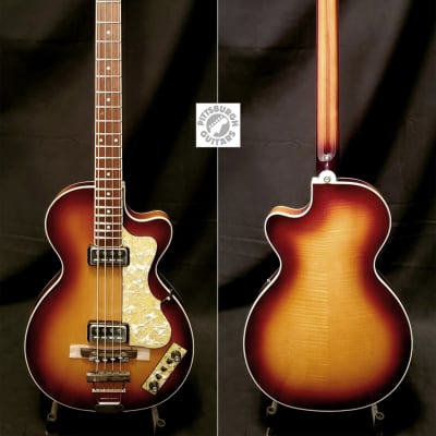New Hofner Contemporary Series Club Bass, HCT-500/2-SB, Sunburst Finish, with Free Shipping! image 2