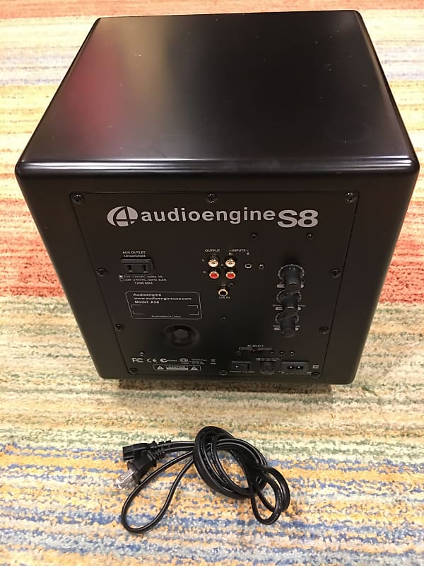 AudioEngine S8 Powered Subwoofer 2012 Black | Reverb AudioEngine S8 Powered Subwoofer 2012 Black | Reverb