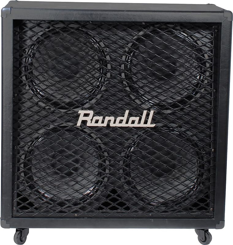 Randall RD412-D Diavlo 4x12" Angled Baffle Guitar Speaker Cabinet 2010s - Black image 1