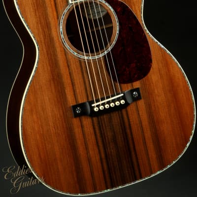 Bourgeois OMS-42 Custom - Sinker Redwood & Madagascar Rosewood image 6