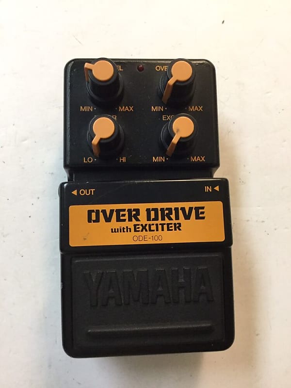Yamaha ODE-100 Overdrive With Exciter Rare Vintage Guitar Effect Pedal MIJ  Japan