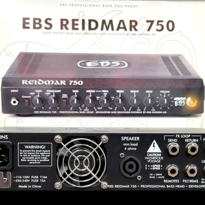 EBS Reidmar 750-Watt Bass Head | Reverb