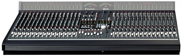 Super-modified Soundcraft Ghost 32 Ch Mixing Console w/ meter-bridge and rebuilt PSU image 1
