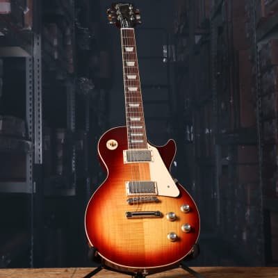 Gibson Les Paul Standard 60's Electric Guitar Bourbon Burst Flame Top image 15