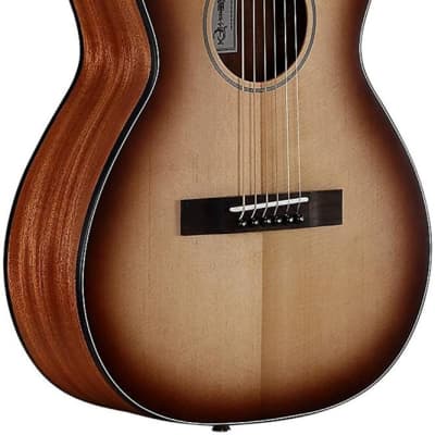 Alvarez Delta DeLite E Small-Bodied Acoustic Electric Guitar, Shadowburst Finish image 7