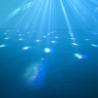 American DJ ADJ MINI DEKKER RGBW LED DMX Multi-Beam Derby/Strobe Effect Light image 4