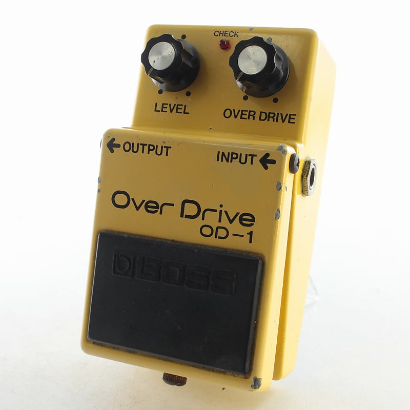 BOSS OD-1 JRC4558D 052-281E Silver Screw [SN 0100] (04/15