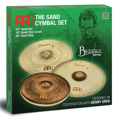 Meinl Byzance Vintage Sand Series 14" / 18" / 20" Cymbal Set