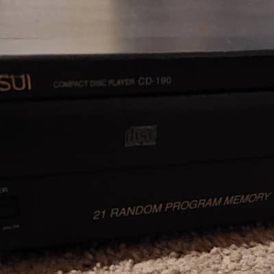 Sansui Vintage Sansui CD-190 CD Player Compact Disc Player 80s image 5