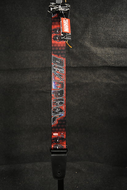 Deadpool outlet guitar strap