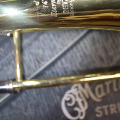 Getzen Eterna II 747 brass tenor trombone image 2