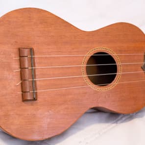 Gibson Vintage "The Gibson" Soprano Ukulele 1920's Mahogany image 9