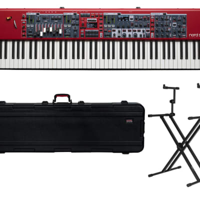 Nord Stage 4 88 88-Key Fully-Weighted Keyboard + TSA Case + Stand